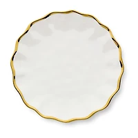 Certified International Regency Gold 4-pc. Porcelain Dinner Plate