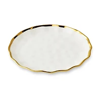 Certified International Regency Gold 4-pc. Porcelain Salad Plate