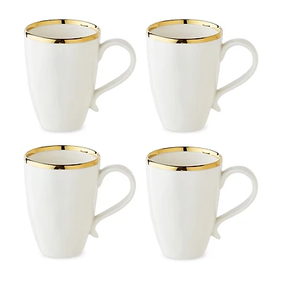 Certified International Regency Gold 4-pc. Coffee Mug