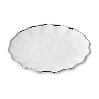 Certified International Regency Silver 4-pc. Porcelain Dinner Plate