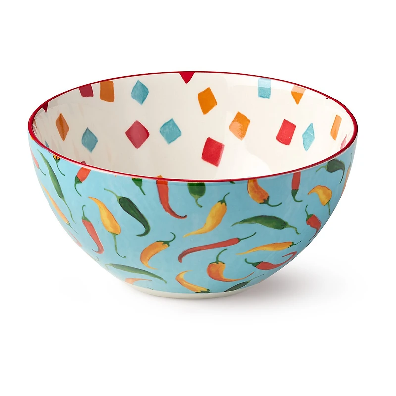 Certified International Caliente 6-pc. Porcelain Ice Cream Bowl