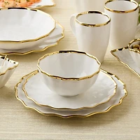 Certified International Regency Gold 16-pc. Porcelain Dinnerware Set
