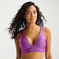 Mynah Womens Adjustable Straps Bralette Bikini Swimsuit Top