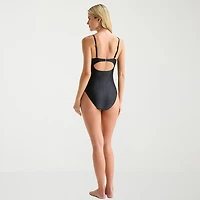 Mynah Womens Moderate Coverage One Piece Swimsuit
