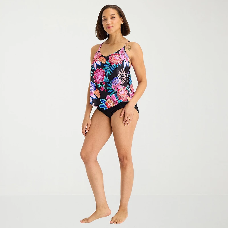 Sonnet Shores Womens Full Coverage High Waist Bikini Swimsuit Bottom