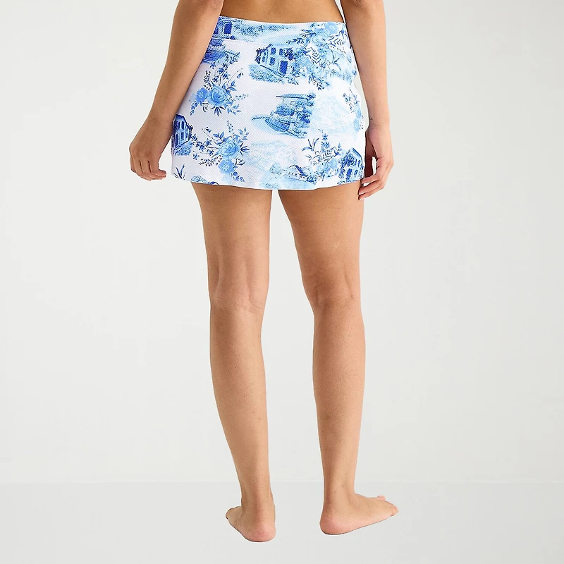 Liz Claiborne Womens Swim Skirt