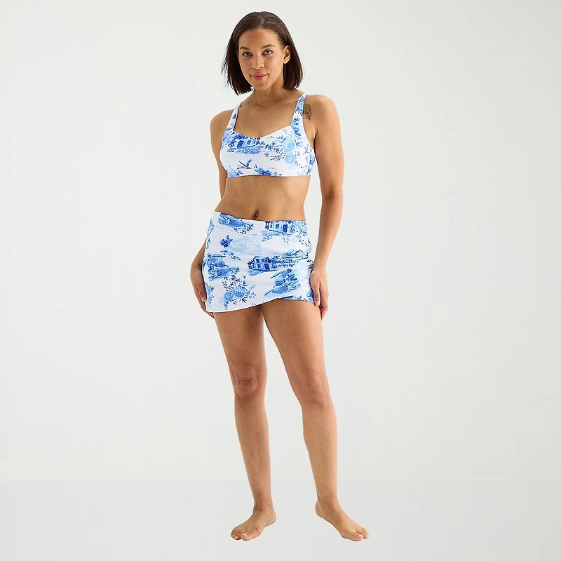 Liz Claiborne Womens Swim Skirt