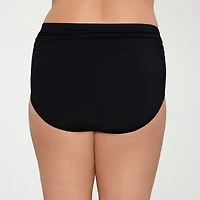 Liz Claiborne Plus Brief Bikini Swimsuit Bottom