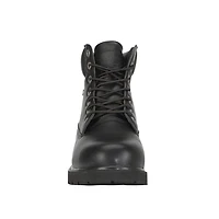 Lugz Mens Drifter 6 Steel Toe Water Resistant Slip Flat Heel Work Boots