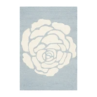 Safavieh Dacre Floral Wool Indoor Rectangular Accent Rug
