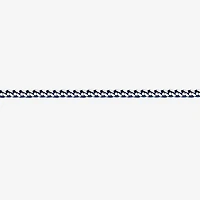 Mens Stainless Steel Inch Solid Chain Bracelet