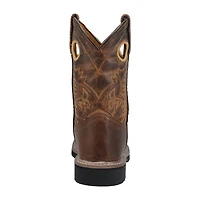 Dan Post Little & Big Kid Boys Amarillo Block Heel Cowboy Boots