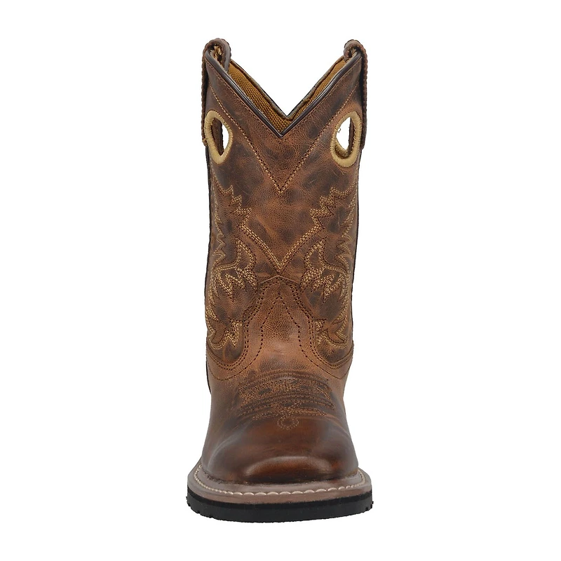 Dan Post Little & Big Kid Boys Amarillo Block Heel Cowboy Boots