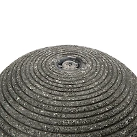 Glitzhome 31.75" Polyresin Sphere Outdoor Fountains
