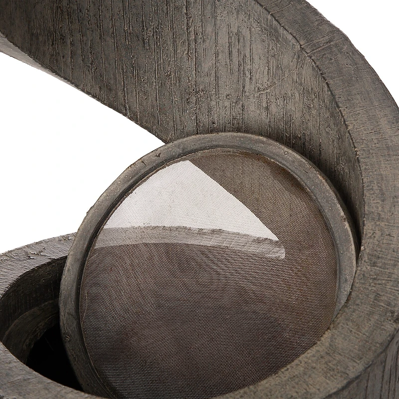 Glitzhome 31.25" Polyresin Curving Outdoor Fountains