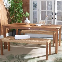 Safavieh Aquina 3-pc. Rectangular Dining Set