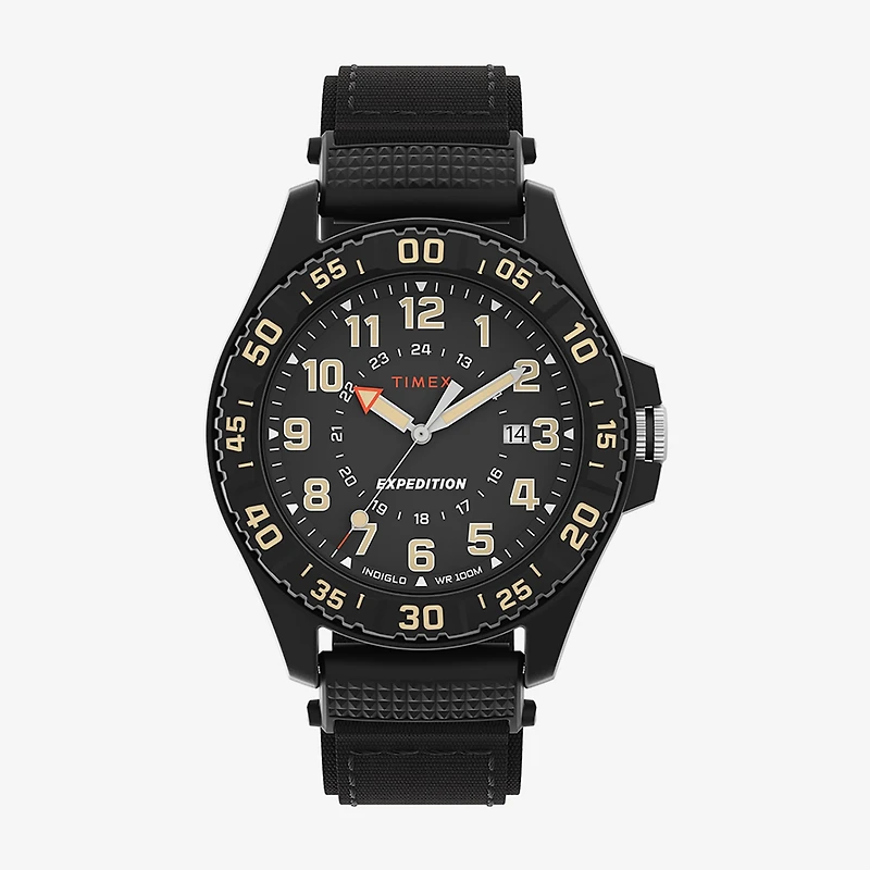 Timex Camper Mens Black Strap Watch Tw4b26300jt