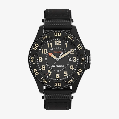 Timex Camper Mens Black Strap Watch Tw4b26300jt