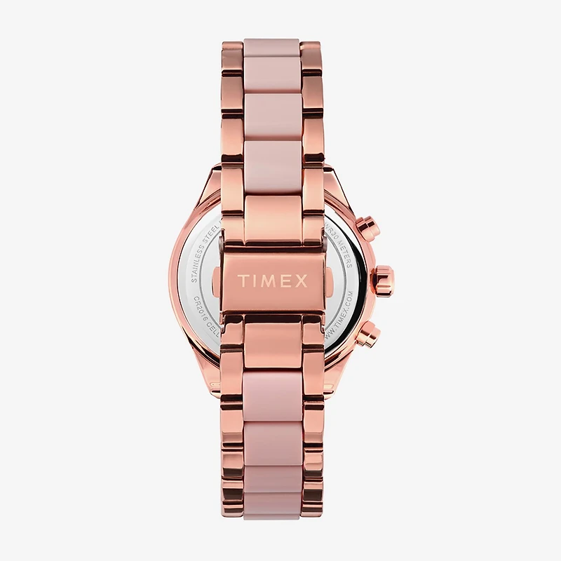 Timex Womens Rose Goldtone Bracelet Watch Tw2v75000ji