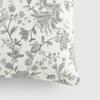 Casual Comfort Jacobean Cotton Square Throw Pillow