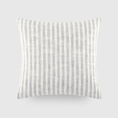 Casual Comfort Bengal Stripe Yarn Dyed Square Throw Pillow