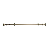 Camino ¾" Adjustable Curtain Rod with Fairmont Finial