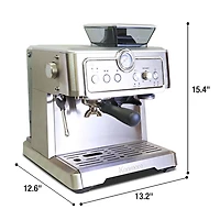 Kenmore Espresso Machine With Grinder & Milk Frother