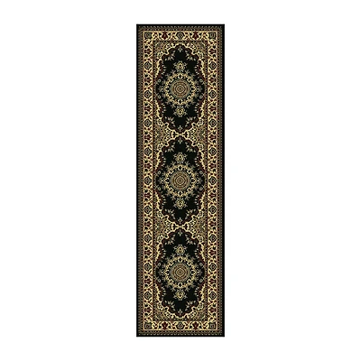 Radici Castello Cora Traditional Medallion 26"X91" Indoor Rectangular Runner