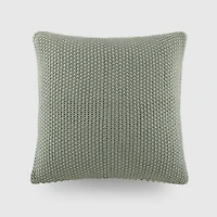 Casual Comfort Stitch Knit Acrylic Square Throw Pillow