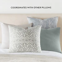 Casual Comfort Solid Stone Wash 2-pc. Square Throw Pillow Set