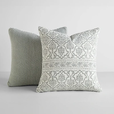 Casual Comfort Seed Stitch Pattern 2-pc. Square Throw Pillow Set