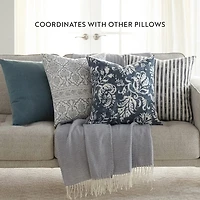 Casual Comfort Antique Floral 2-pc. Square Throw Pillow Set