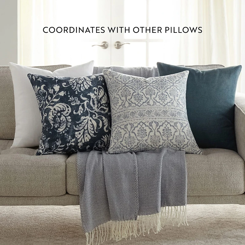 Casual Comfort Antique Floral 2-pc. Square Throw Pillow Set