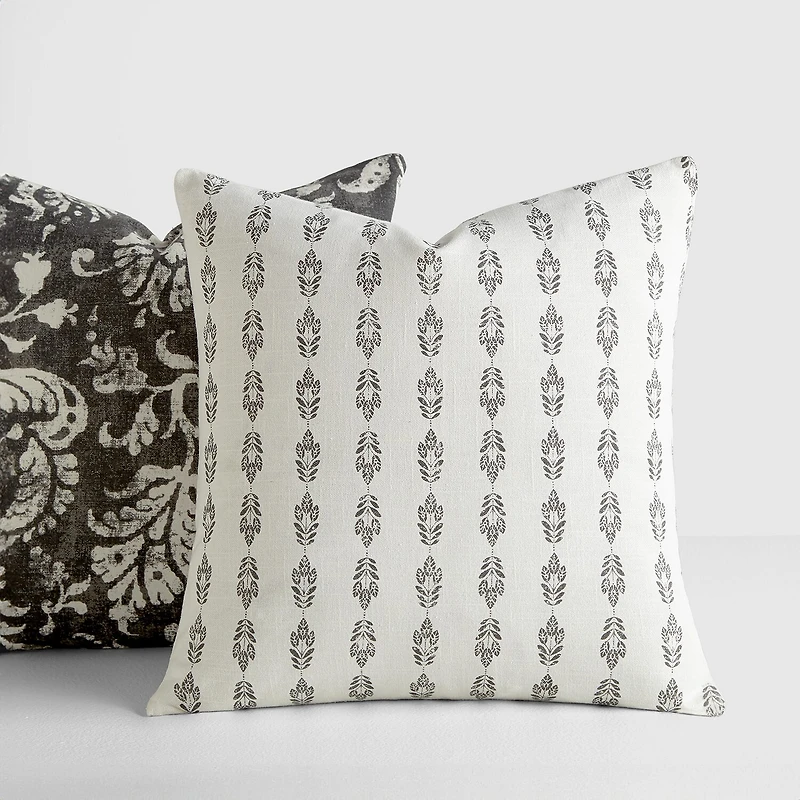 Casual Comfort Distressed Floral 2-pc. Square Throw Pillow Set