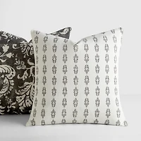 Casual Comfort Distressed Floral 2-pc. Square Throw Pillow Set