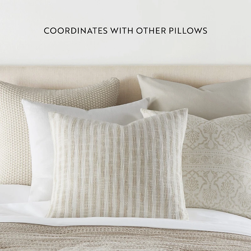 Casual Comfort Bengal Stripe Yarn Dyed 2-pc. Square Throw Pillow Set