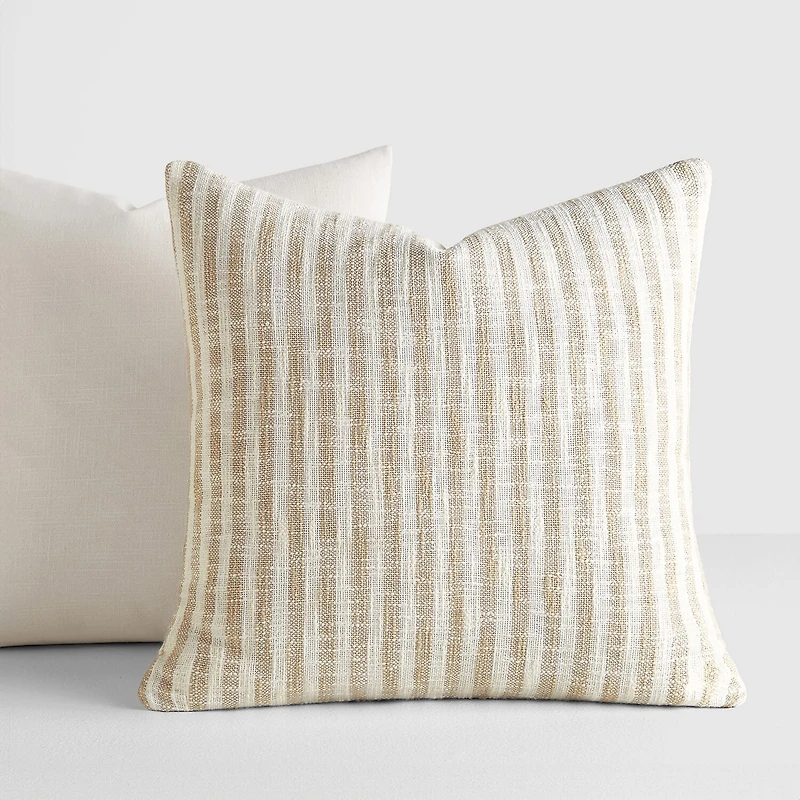 Casual Comfort Bengal Stripe Yarn Dyed 2-pc. Square Throw Pillow Set