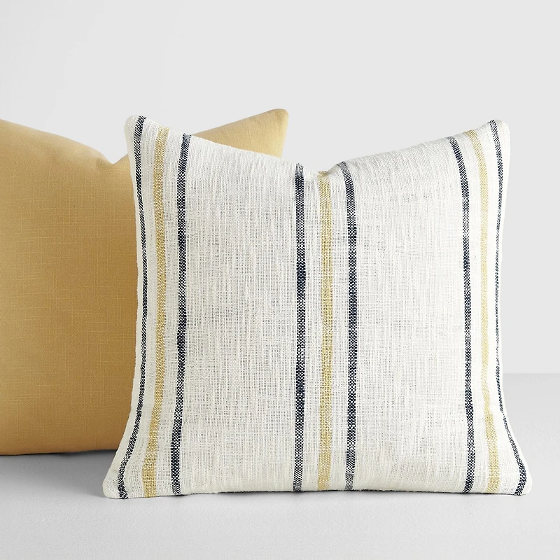 Casual Comfort Yarn Dyed Stripes 2-pc. Square Throw Pillow Set