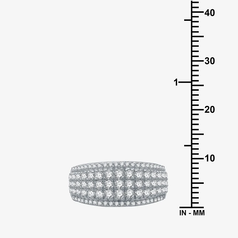 Womens 1 CT. T.W. Natural White Diamond 10K Gold Anniversary Band