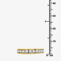 (H-I / I1) Round 1 1/2 CT. T.W. Lab Grown Diamond Bridal Set 10K or 14K Gold
