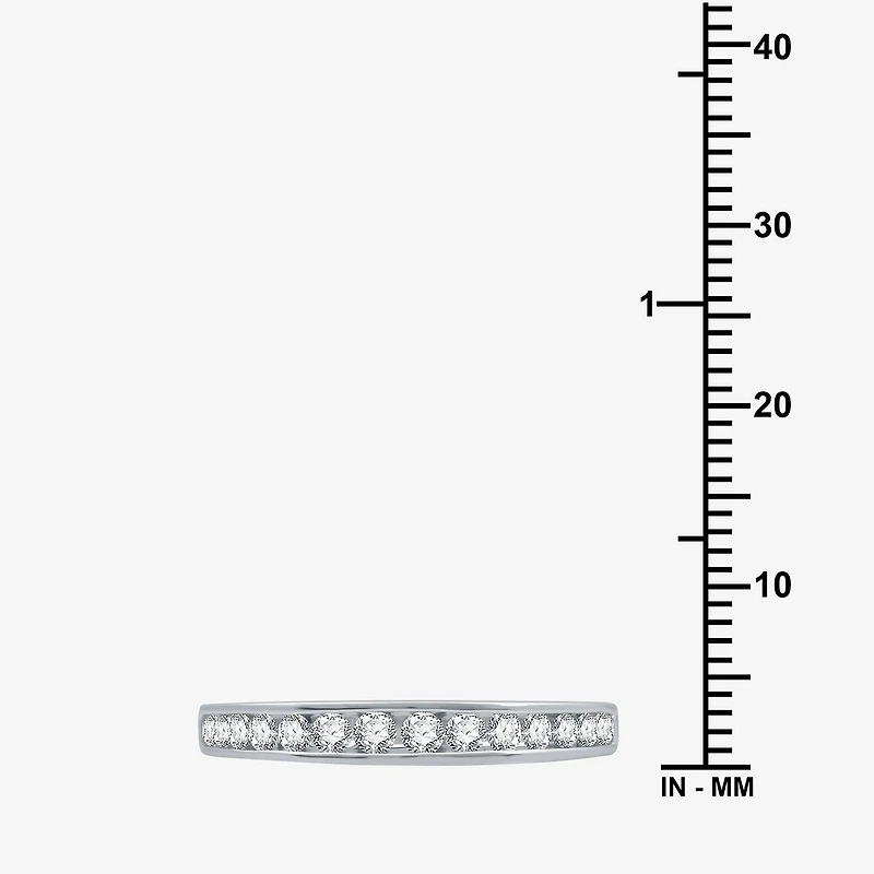 1/2 CT. T.W. Lab-Grown Diamond Wedding Band 10K or 14K Gold