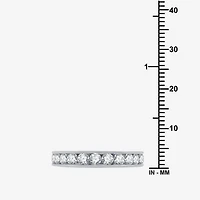 Classic Collection Womens 3.5MM 1 CT. T.W. Natural White Diamond 10K Gold Wedding Band