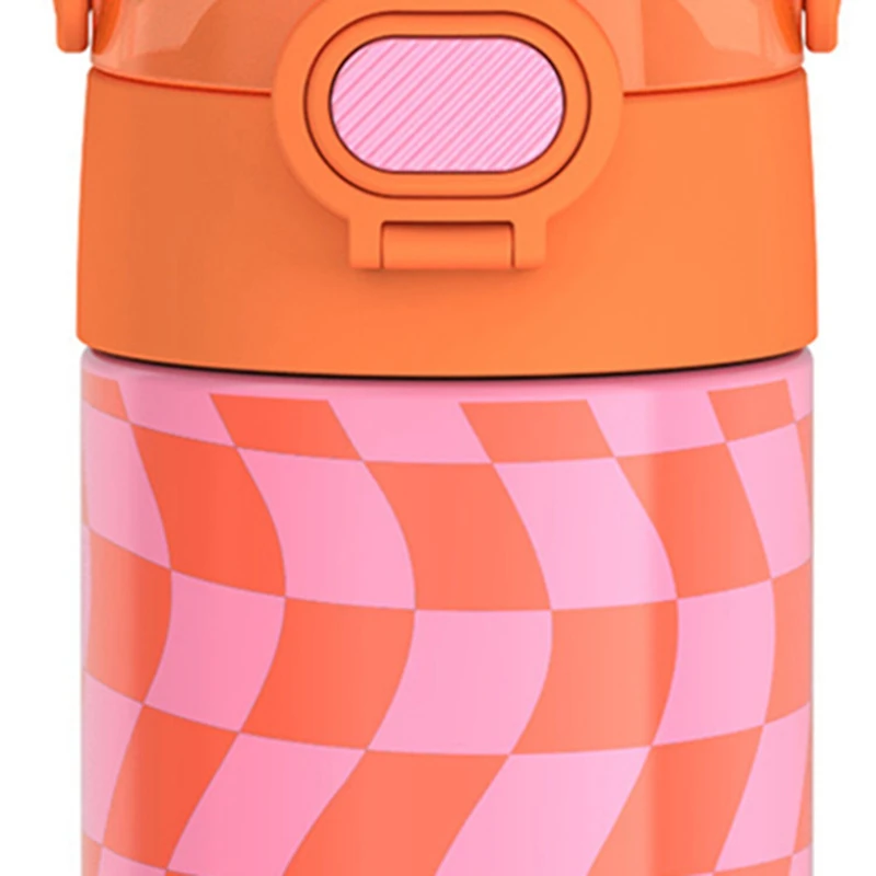 Thermos Stainless Steel Checkers 16oz. Water Bottle
