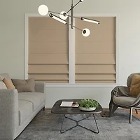 Sun Zero Morin Cordless 100% Blackout Roman Shade