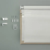 Sun Zero Morin Cordless 100% Blackout Roman Shade