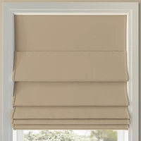 Sun Zero Morin Cordless 100% Blackout Roman Shade