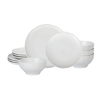 Stone + Lain Rio 12-pc. Stoneware Dinnerware Set
