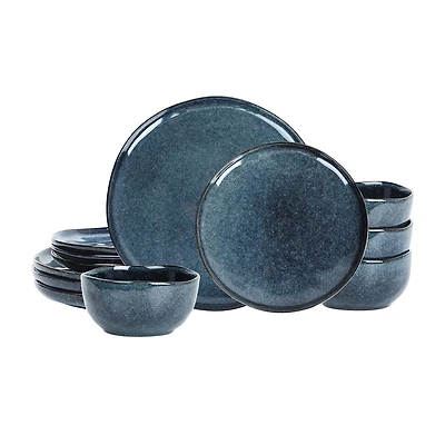 Stone + Lain Mirella 12-pc. Stoneware Dinnerware Set