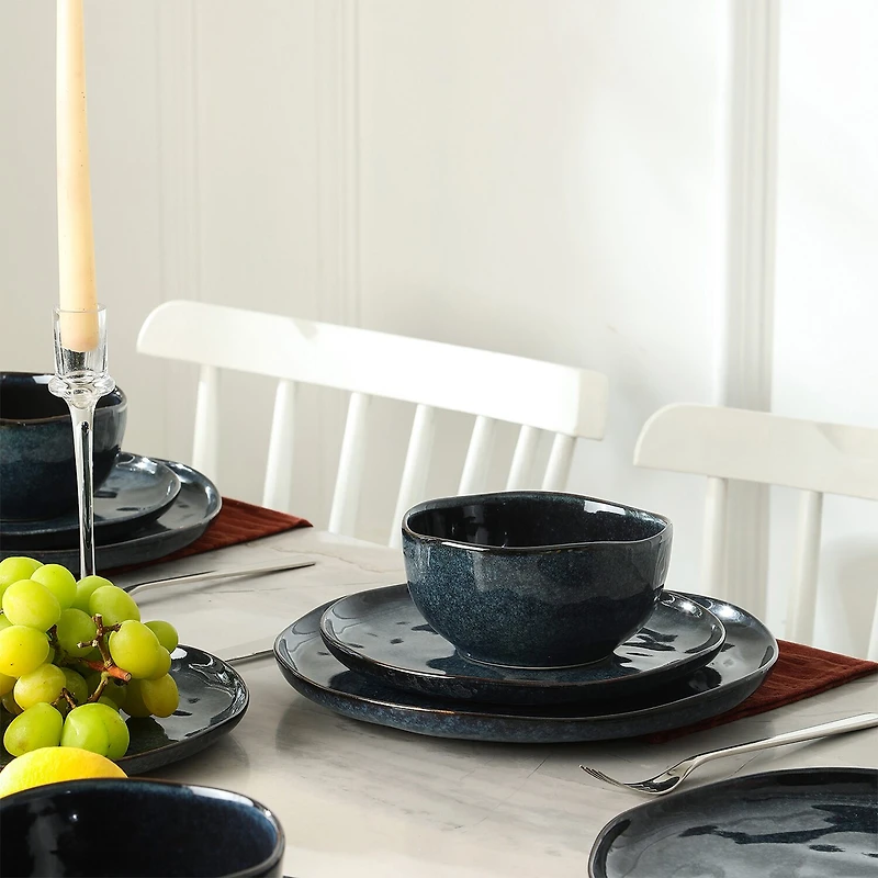 Stone + Lain Mirella 12-pc. Stoneware Dinnerware Set