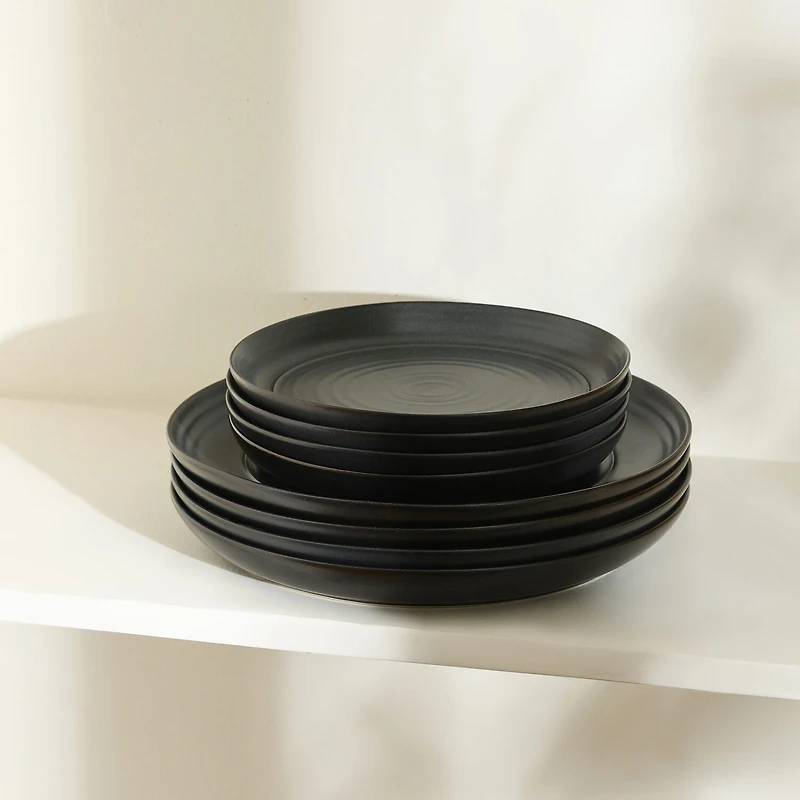 Stone + Lain Elio 4-pc. Stoneware Dinner Plate